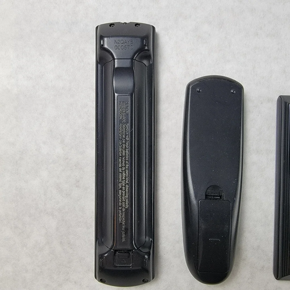 Lot of 5‎ TV DVD Remote Controls Sony Panasonic Sceptre